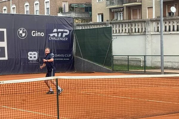 Match de la rencontre Italie-France à Biella